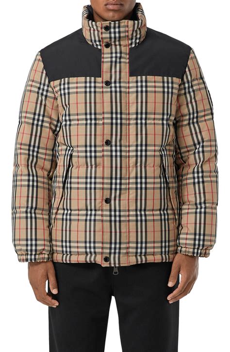 burberry reversible jacket men's|burberry vintage check jacket.